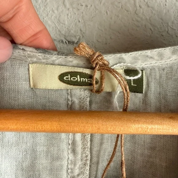 Dolma Delaware Grey Coral Reef Maxi Dress NWT Sz: Large - Picture 8 of 14